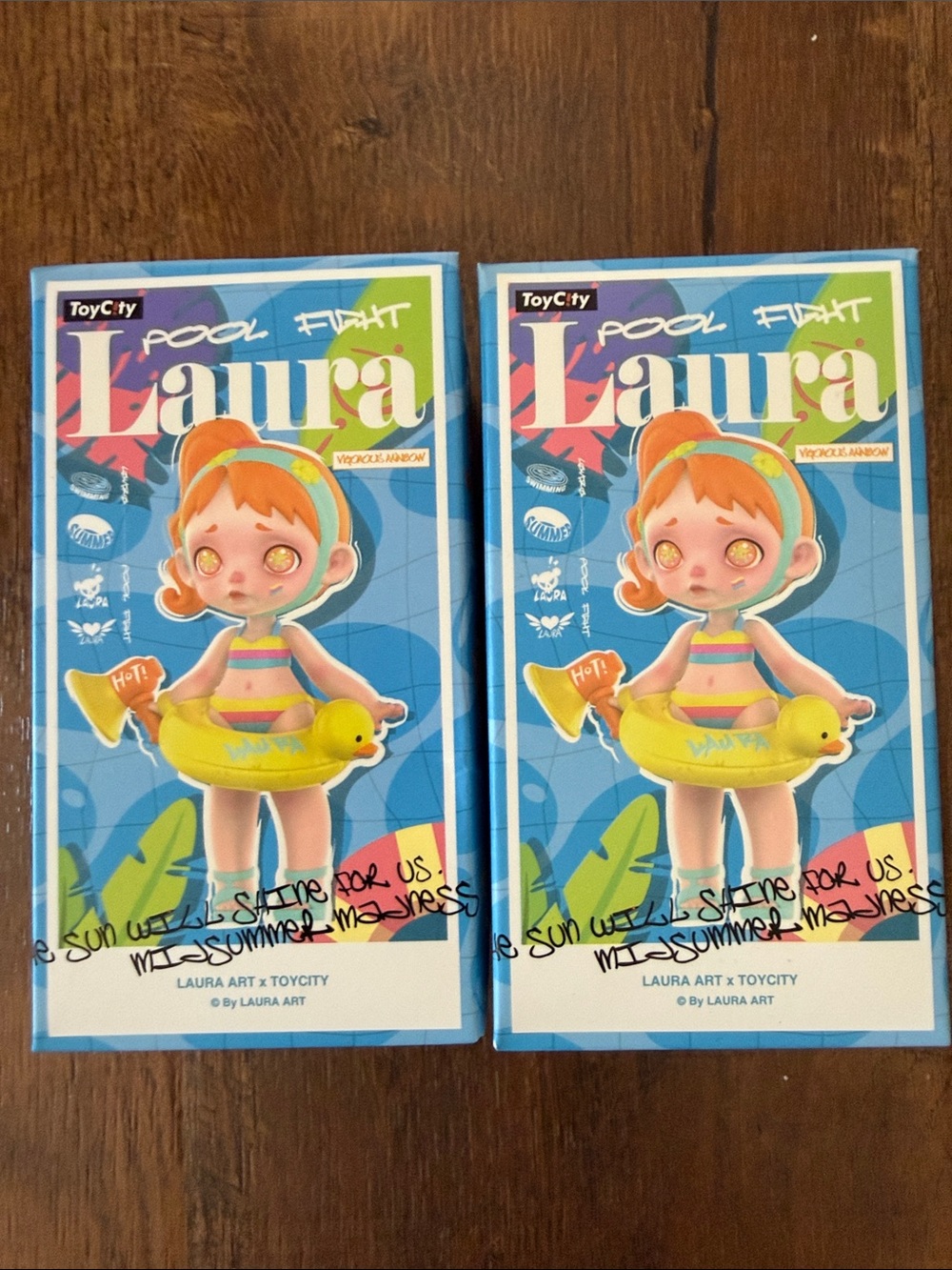 Laura Kids Pool Float Figure - 2Pack